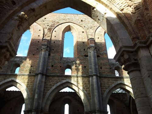 san galgano ruins gothic