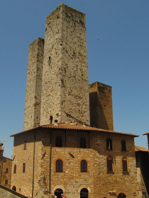 san gimignano towers tuscany