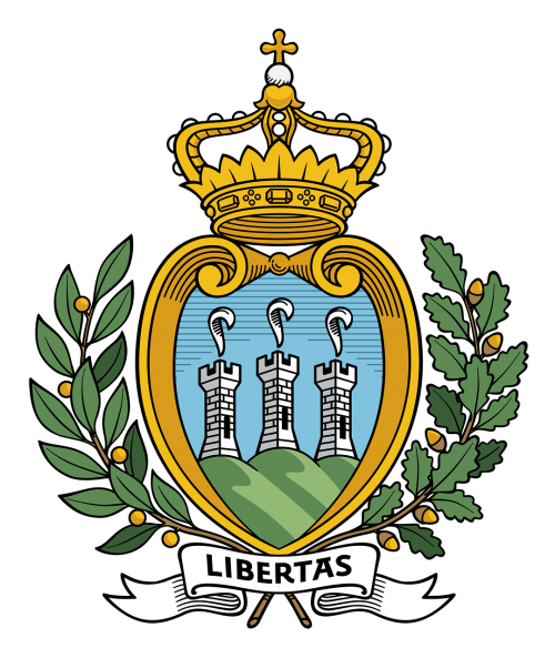 san marino coat of arms flag
