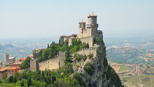 san marino castle fortress