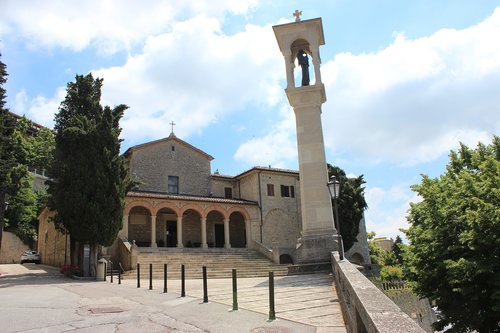 san marino  church  architecture