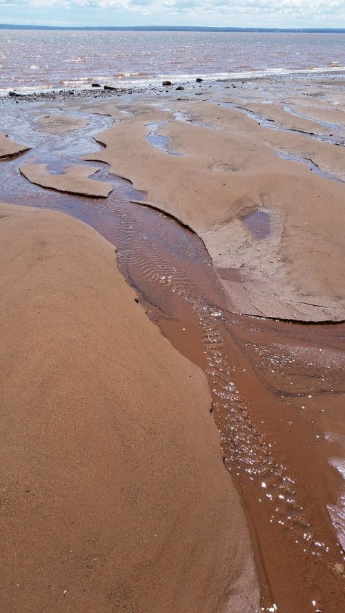 sand mud beach