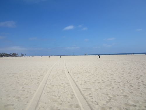 sand traces beach