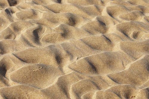 sand beach close up