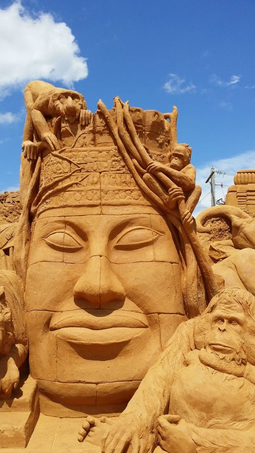 sand sculpture creative