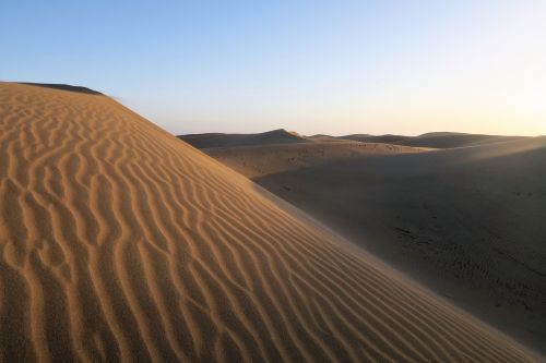 sand dune desert