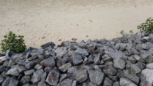 sand  rock  stone