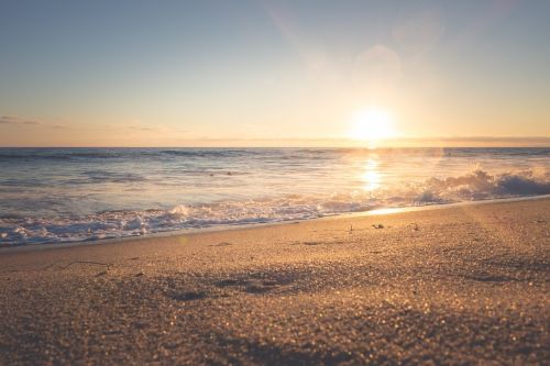 sand beach water