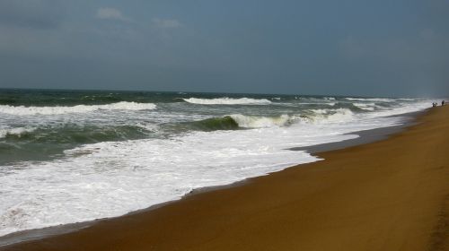 sand evening beach