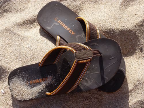 sand shoes flip flop