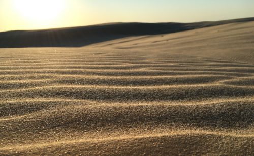 sand ripple dunes