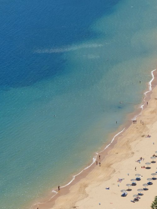 sand beach beach playa las teresitas