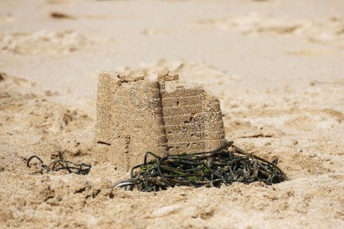 sand castle beach sand
