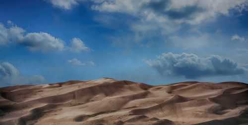 sand dune desert landscape