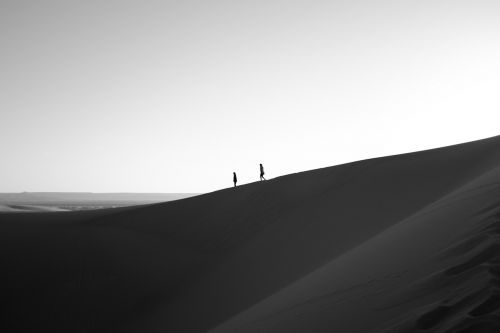 sand dunes walking people sand
