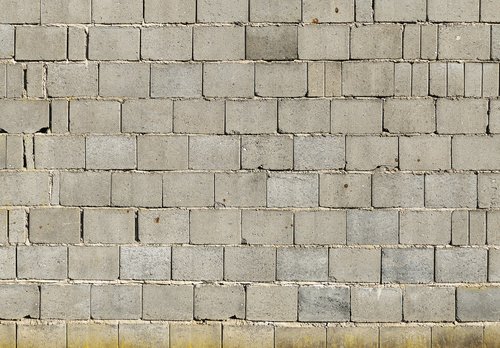 sand-lime brick  wall  weathered
