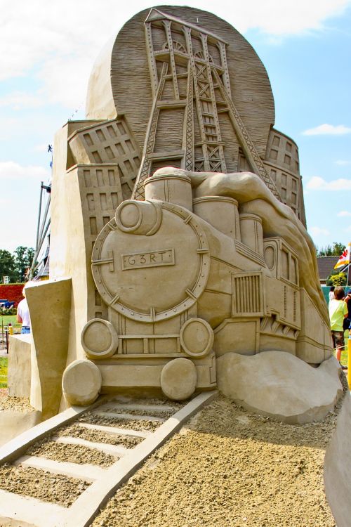 sand sculpture sand artwork