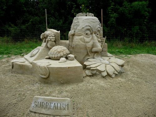 sand sculptures sand statue