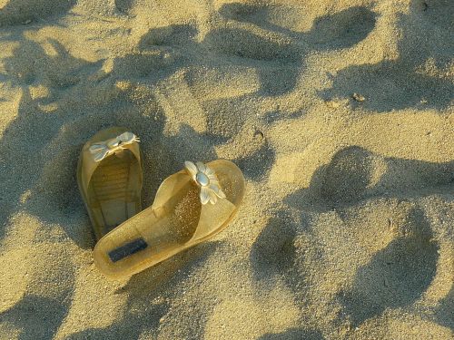 sandals slippers sand