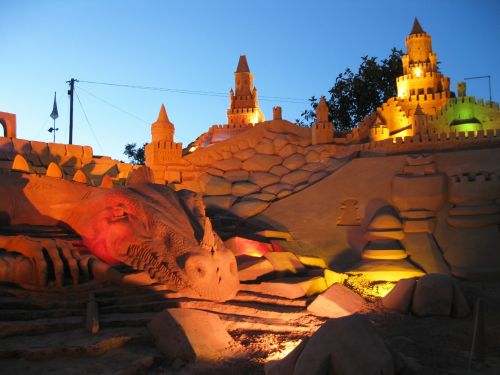 sandburg fiesa sand sculpture