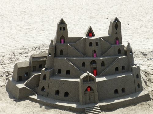 sandburg sand sculpture beach