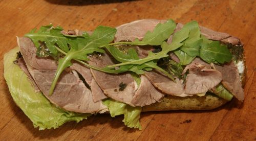 sandwich leg of lamb lamb