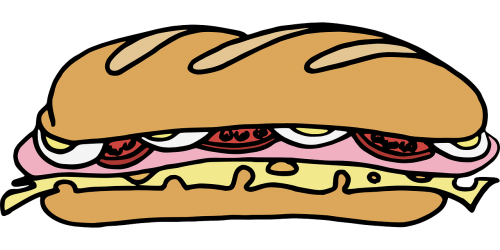 sandwich food sausage