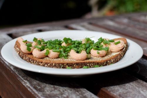 sandwich macka caviar