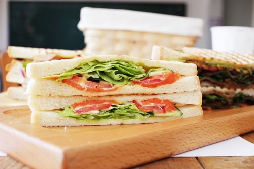 sandwich food coffee hall