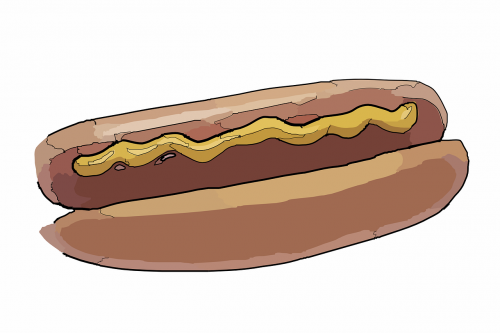 sandwich hot dog