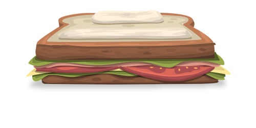 sandwich bread tomatoes
