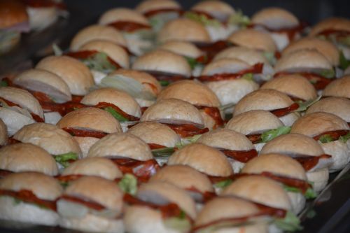 sandwiches miniature food