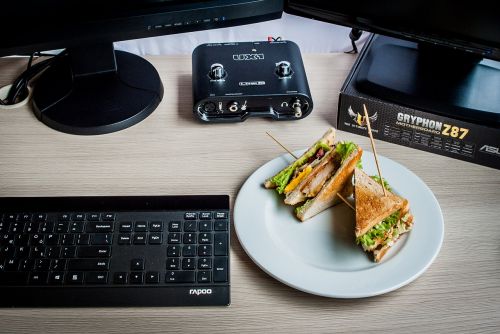 sandwiches computer keyboard