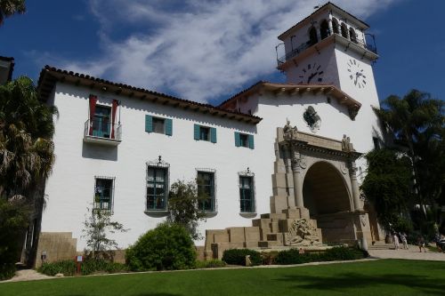 santa barbara the palace of justice usa