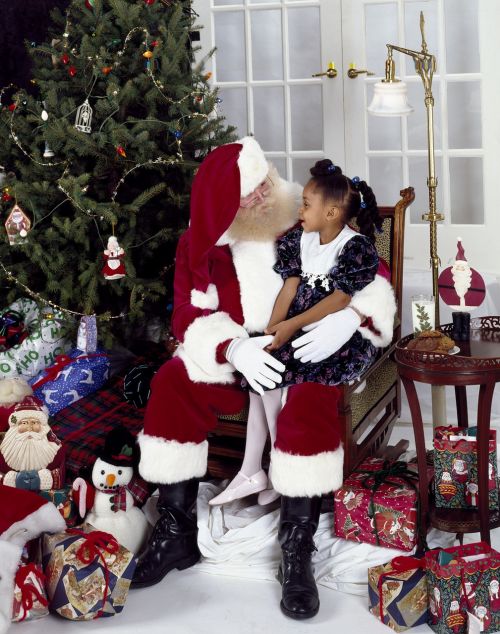 santa claus child christmas