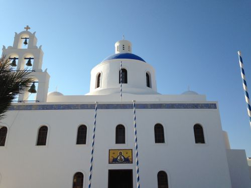 santorini church greece