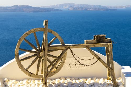 santorini greece landscape