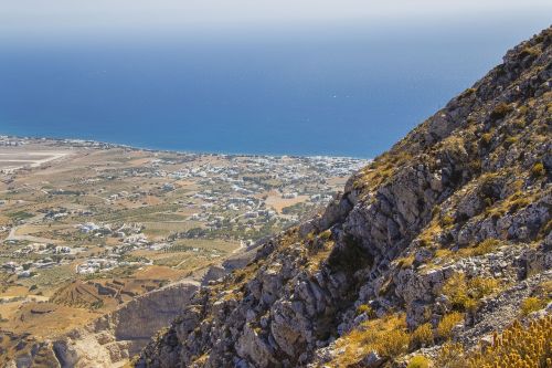 santorini greece landscape