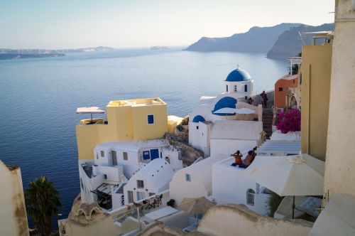 santorini landscape greece