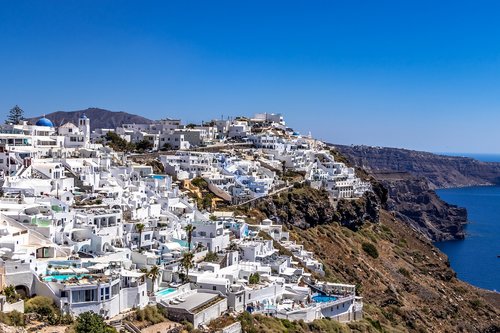 santorini  city  greece