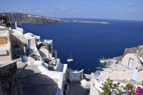 santorini greece sea