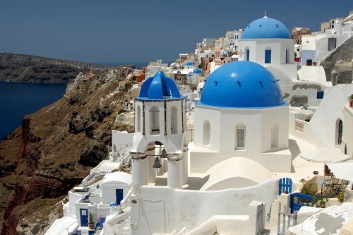 santorini greece architecture