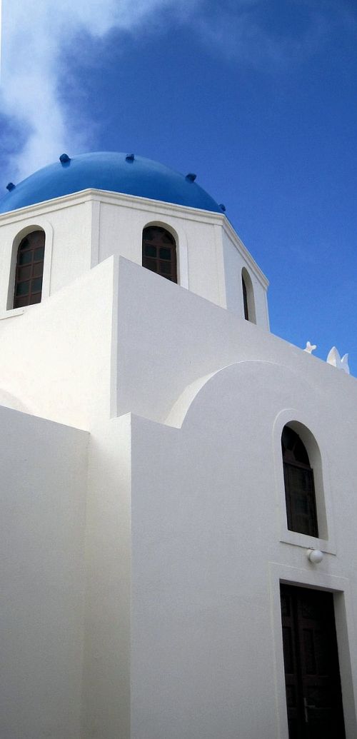santorini greece architecture building