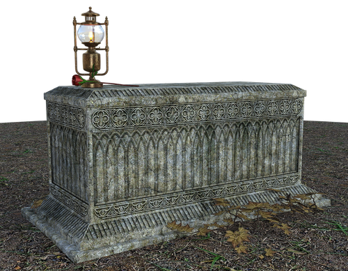 sarcophagus  tomb  stone