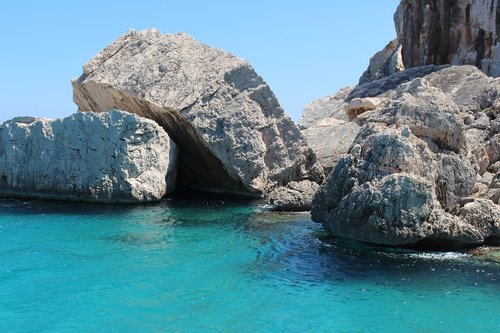 sardinia  clear water  fell