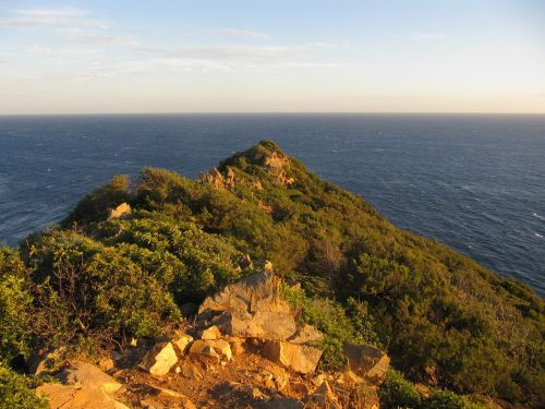 sardinia evening light costa rei