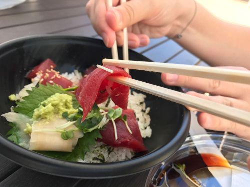 sashimi sushi asia