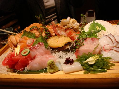 sashimi japan fish