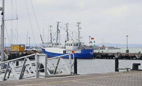 sassnitz port rügen baltic sea