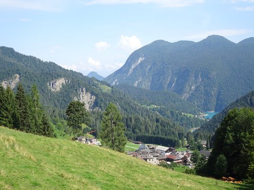 sauris  mountains  valley